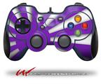 Rising Sun Japanese Flag Purple - Decal Style Skin fits Logitech F310 Gamepad Controller (CONTROLLER NOT INCLUDED)