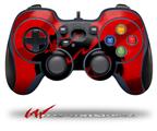 Oriental Dragon Black on Red - Decal Style Skin fits Logitech F310 Gamepad Controller (CONTROLLER NOT INCLUDED)