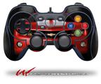 2010 Chevy Camaro Victory Red - White Stripes on Black - Decal Style Skin fits Logitech F310 Gamepad Controller (CONTROLLER NOT INCLUDED)