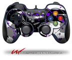Abstract 02 Purple - Decal Style Skin fits Logitech F310 Gamepad Controller (CONTROLLER NOT INCLUDED)