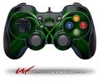 Abstract 01 Green - Decal Style Skin fits Logitech F310 Gamepad Controller (CONTROLLER NOT INCLUDED)