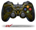 Abstract 01 Yellow - Decal Style Skin fits Logitech F310 Gamepad Controller (CONTROLLER NOT INCLUDED)