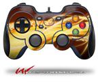 Mystic Vortex Yellow - Decal Style Skin fits Logitech F310 Gamepad Controller (CONTROLLER NOT INCLUDED)