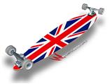 Union Jack 02 - Decal Style Vinyl Wrap Skin fits Longboard Skateboards up to 10"x42" (LONGBOARD NOT INCLUDED)