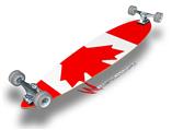Canadian Canada Flag - Decal Style Vinyl Wrap Skin fits Longboard Skateboards up to 10"x42" (LONGBOARD NOT INCLUDED)