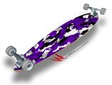 WraptorCamo Digital Camo Purple - Decal Style Vinyl Wrap Skin fits Longboard Skateboards up to 10"x42" (LONGBOARD NOT INCLUDED)