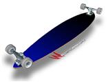 Smooth Fades Blue Black - Decal Style Vinyl Wrap Skin fits Longboard Skateboards up to 10"x42" (LONGBOARD NOT INCLUDED)