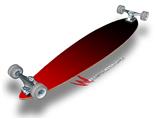 Smooth Fades Red Black - Decal Style Vinyl Wrap Skin fits Longboard Skateboards up to 10"x42" (LONGBOARD NOT INCLUDED)