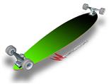Smooth Fades Green Black - Decal Style Vinyl Wrap Skin fits Longboard Skateboards up to 10"x42" (LONGBOARD NOT INCLUDED)
