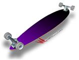 Smooth Fades Purple Black - Decal Style Vinyl Wrap Skin fits Longboard Skateboards up to 10"x42" (LONGBOARD NOT INCLUDED)