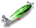 Lightning Green - Decal Style Vinyl Wrap Skin fits Longboard Skateboards up to 10"x42" (LONGBOARD NOT INCLUDED)