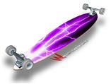 Lightning Purple - Decal Style Vinyl Wrap Skin fits Longboard Skateboards up to 10"x42" (LONGBOARD NOT INCLUDED)