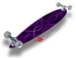 Abstract 01 Purple - Decal Style Vinyl Wrap Skin fits Longboard Skateboards up to 10"x42" (LONGBOARD NOT INCLUDED)
