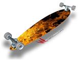 Open Fire - Decal Style Vinyl Wrap Skin fits Longboard Skateboards up to 10"x42" (LONGBOARD NOT INCLUDED)
