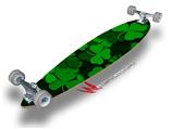St Patricks Clover Confetti - Decal Style Vinyl Wrap Skin fits Longboard Skateboards up to 10"x42" (LONGBOARD NOT INCLUDED)