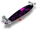 Twisted Garden Purple and Hot Pink - Decal Style Vinyl Wrap Skin fits Longboard Skateboards up to 10"x42" (LONGBOARD NOT INCLUDED)