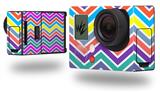 Zig Zag Colors 04 - Decal Style Skin fits GoPro Hero 3+ Camera (GOPRO NOT INCLUDED)