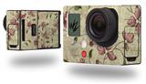 Flowers and Berries Pink - Decal Style Skin fits GoPro Hero 3+ Camera (GOPRO NOT INCLUDED)