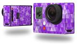 Triangle Mosaic Purple - Decal Style Skin fits GoPro Hero 3+ Camera (GOPRO NOT INCLUDED)