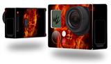 Flaming Fire Skull Orange - Decal Style Skin fits GoPro Hero 3+ Camera (GOPRO NOT INCLUDED)