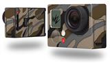Camouflage Brown - Decal Style Skin fits GoPro Hero 3+ Camera (GOPRO NOT INCLUDED)