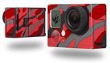 Camouflage Red - Decal Style Skin fits GoPro Hero 3+ Camera (GOPRO NOT INCLUDED)