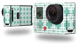 Boxed Seafoam Green - Decal Style Skin fits GoPro Hero 3+ Camera (GOPRO NOT INCLUDED)