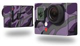 Camouflage Purple - Decal Style Skin fits GoPro Hero 3+ Camera (GOPRO NOT INCLUDED)