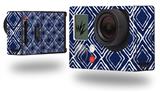 Wavey Navy Blue - Decal Style Skin fits GoPro Hero 3+ Camera (GOPRO NOT INCLUDED)