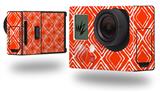 Wavey Red - Decal Style Skin fits GoPro Hero 3+ Camera (GOPRO NOT INCLUDED)