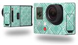 Wavey Seafoam Green - Decal Style Skin fits GoPro Hero 3+ Camera (GOPRO NOT INCLUDED)