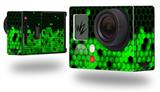 HEX Green - Decal Style Skin fits GoPro Hero 3+ Camera (GOPRO NOT INCLUDED)