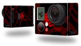 Oriental Dragon Red on Black - Decal Style Skin fits GoPro Hero 3+ Camera (GOPRO NOT INCLUDED)