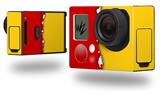 Ripped Colors Red Yellow - Decal Style Skin fits GoPro Hero 3+ Camera (GOPRO NOT INCLUDED)
