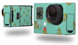 Anchors Away Seafoam Green - Decal Style Skin fits GoPro Hero 3+ Camera (GOPRO NOT INCLUDED)