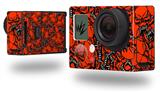 Scattered Skulls Red - Decal Style Skin fits GoPro Hero 3+ Camera (GOPRO NOT INCLUDED)