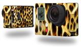 Fractal Fur Leopard - Decal Style Skin fits GoPro Hero 3+ Camera (GOPRO NOT INCLUDED)