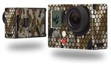 HEX Mesh Camo 01 Brown - Decal Style Skin fits GoPro Hero 3+ Camera (GOPRO NOT INCLUDED)