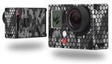 HEX Mesh Camo 01 Gray - Decal Style Skin fits GoPro Hero 3+ Camera (GOPRO NOT INCLUDED)