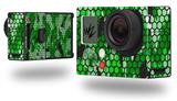 HEX Mesh Camo 01 Green Bright - Decal Style Skin fits GoPro Hero 3+ Camera (GOPRO NOT INCLUDED)