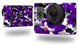 WraptorCamo Digital Camo Purple - Decal Style Skin fits GoPro Hero 3+ Camera (GOPRO NOT INCLUDED)