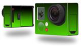Smooth Fades Green Black - Decal Style Skin fits GoPro Hero 3+ Camera (GOPRO NOT INCLUDED)