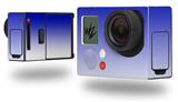 Smooth Fades White Blue - Decal Style Skin fits GoPro Hero 3+ Camera (GOPRO NOT INCLUDED)
