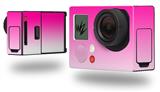 Smooth Fades White Hot Pink - Decal Style Skin fits GoPro Hero 3+ Camera (GOPRO NOT INCLUDED)