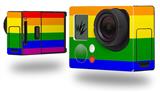 Rainbow Stripes - Decal Style Skin fits GoPro Hero 3+ Camera (GOPRO NOT INCLUDED)