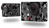 WraptorCamo Old School Camouflage Camo Black - Decal Style Skin fits GoPro Hero 3+ Camera (GOPRO NOT INCLUDED)