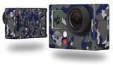WraptorCamo Old School Camouflage Camo Blue Navy - Decal Style Skin fits GoPro Hero 3+ Camera (GOPRO NOT INCLUDED)