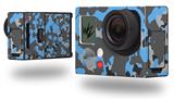 WraptorCamo Old School Camouflage Camo Blue Medium - Decal Style Skin fits GoPro Hero 3+ Camera (GOPRO NOT INCLUDED)