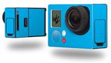 Solid Color Blue Neon - Decal Style Skin fits GoPro Hero 3+ Camera (GOPRO NOT INCLUDED)