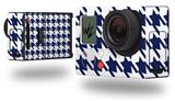 Houndstooth Navy Blue - Decal Style Skin fits GoPro Hero 3+ Camera (GOPRO NOT INCLUDED)